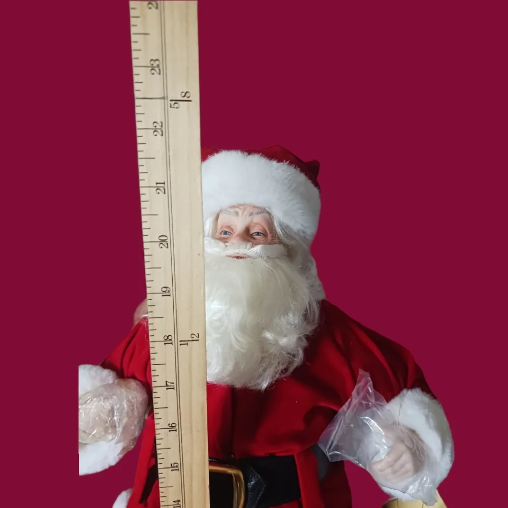 Franklin heirloom collector doll coca cola santa - Picture 12 of 15